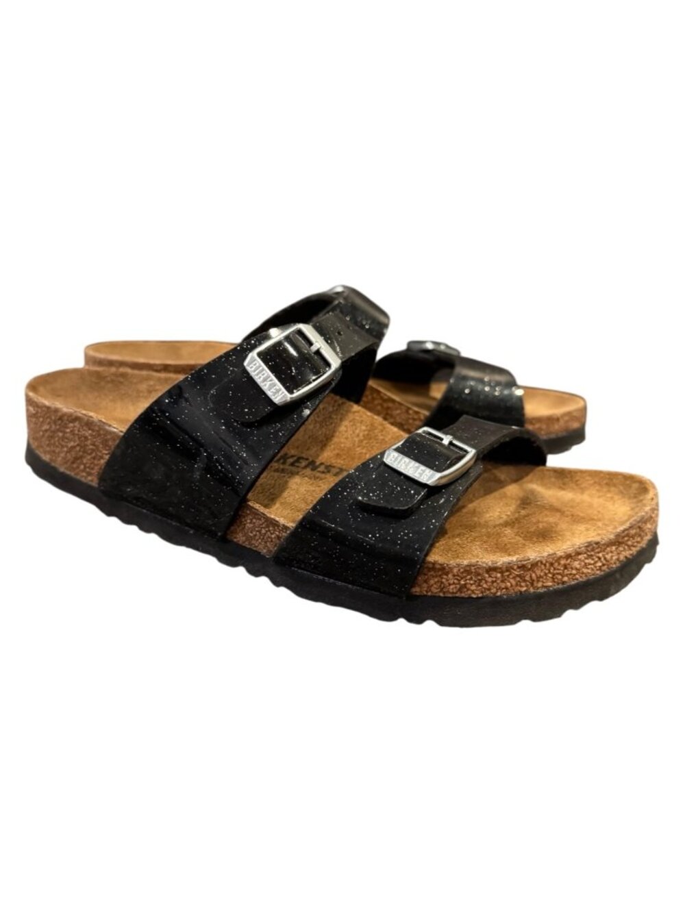 Birkenstock Sydney Magic Galaxy Sandals Women’s EU 36 Narrow Black Glitter EUC